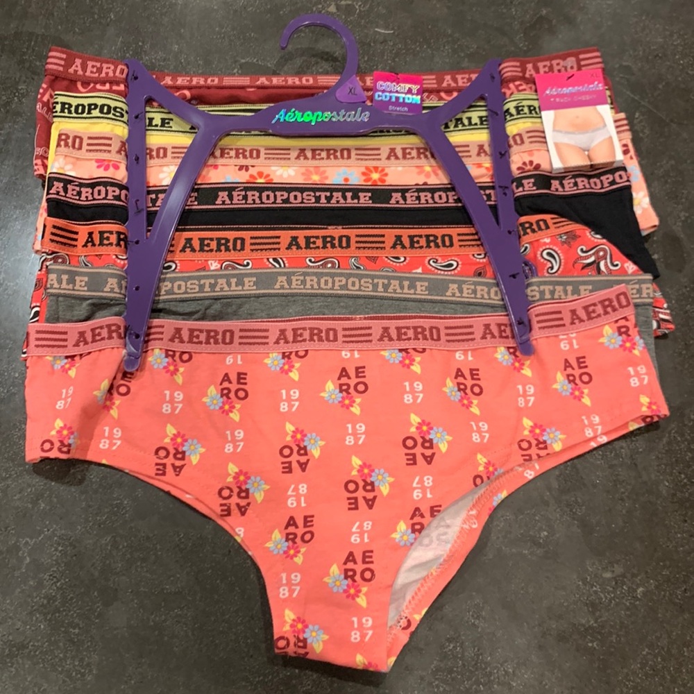 Women’s Aeropostale 7-Pack Cheeky Cotton Stretch Panties